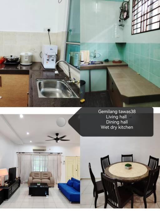 10min To Town Gemilang Tawas 4br4bath 14pax Rumah percutian